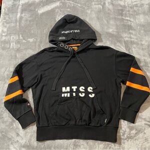 Meters/Bonwe Melting Sadness MTEE Black "Viva La Carrot" Graphic Hoodie Size M